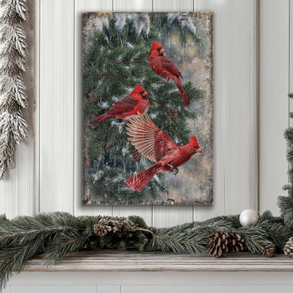 Vintage Christmas  Cardinal