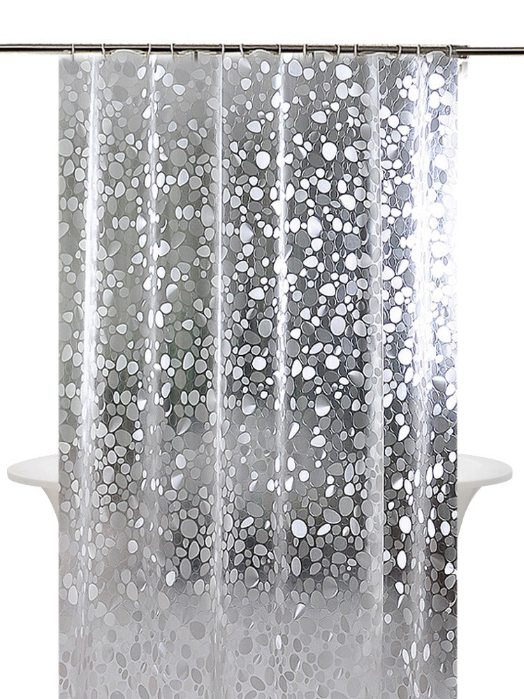 3D Water Cube Shower Curtain