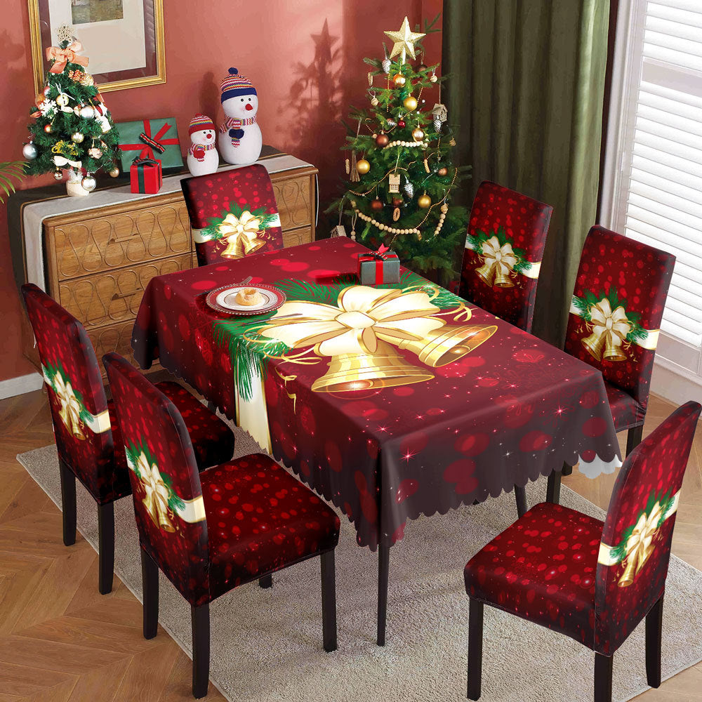 Christmas printed tablecloth