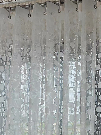 3D Water Cube Shower Curtain
