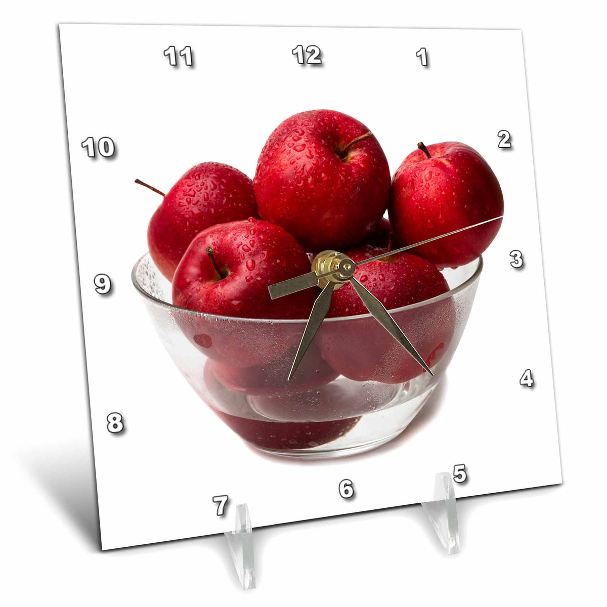 Food Apple - Wet red Apple Fruits