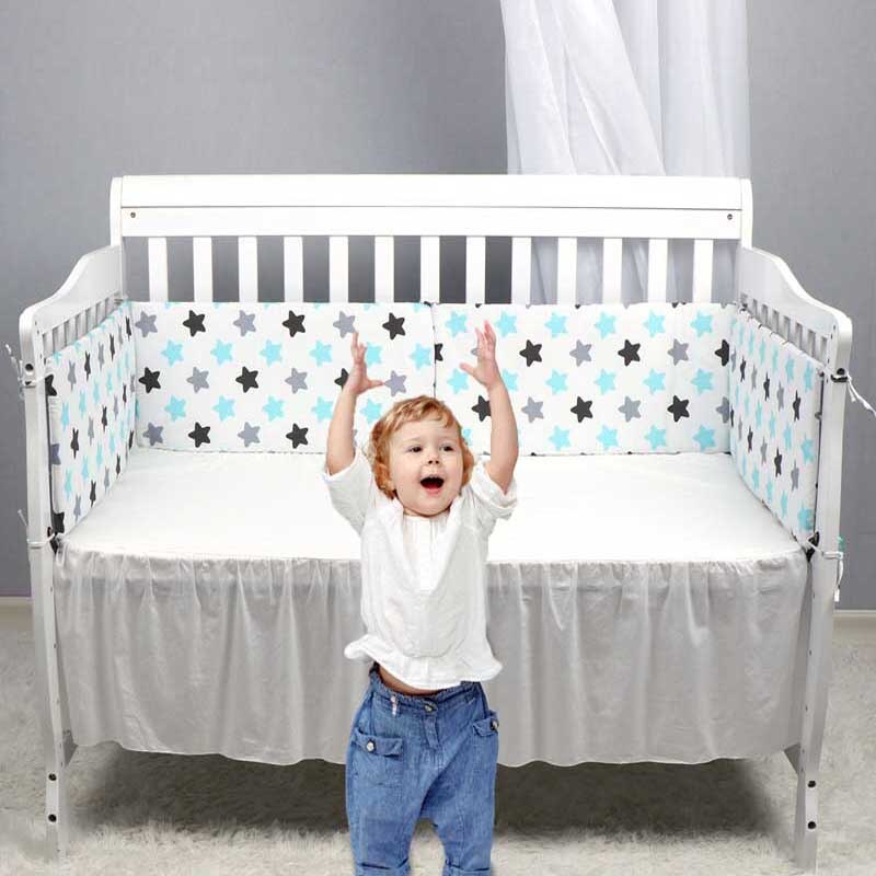 Baby Bed Bumper Double-faced Detachable