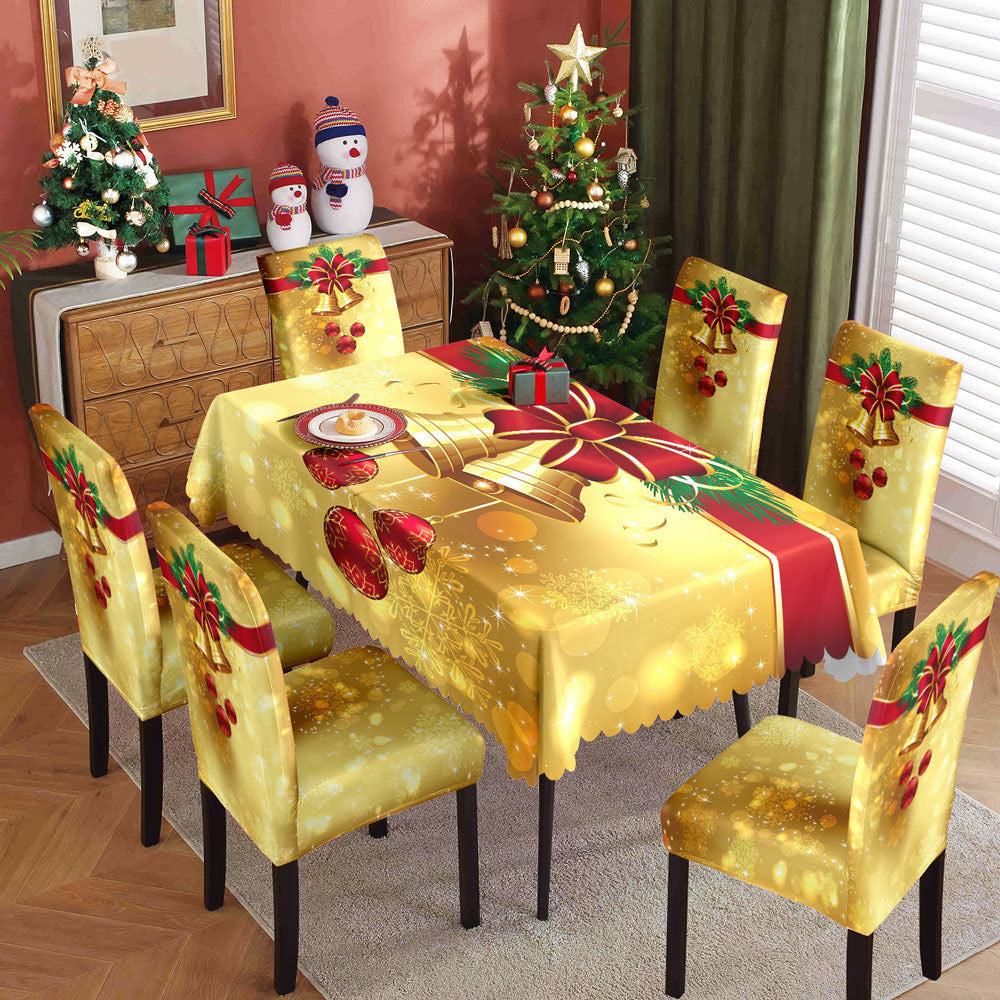Christmas printed tablecloth