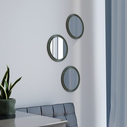 SET OF 3 GLOBE Mirror
