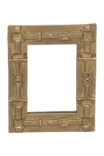 Huntley Equestrian Rectangle Mirror with Decorative Bits
