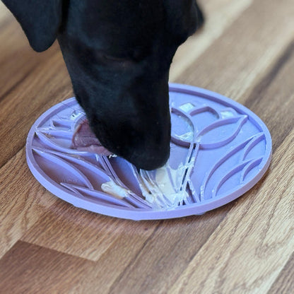 Enrichment Lick Mat For Dogs and Cats - With Suction Cups