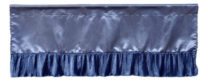 Satin Ruffle Victorian Window Curtain