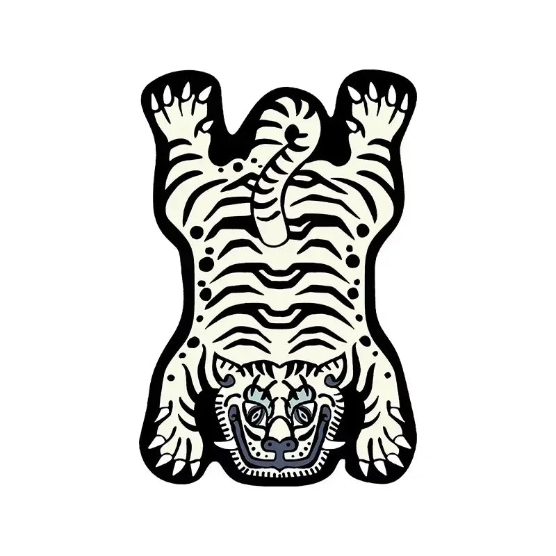 Cartoon Tiger Carpet