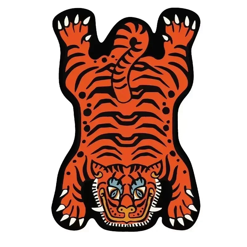 Cartoon Tiger Carpet