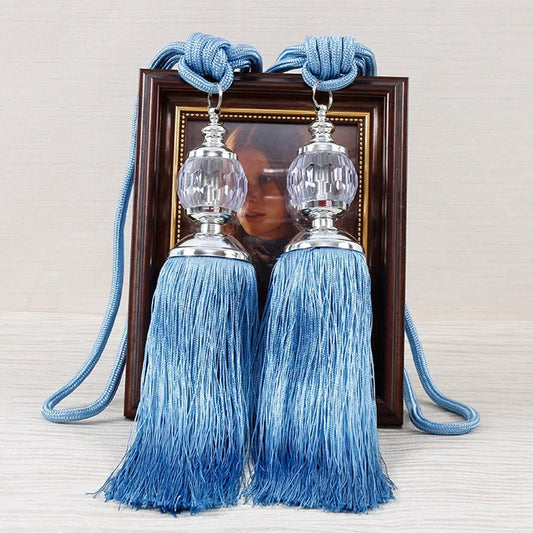 1Pair Tassel Curtain Tieback