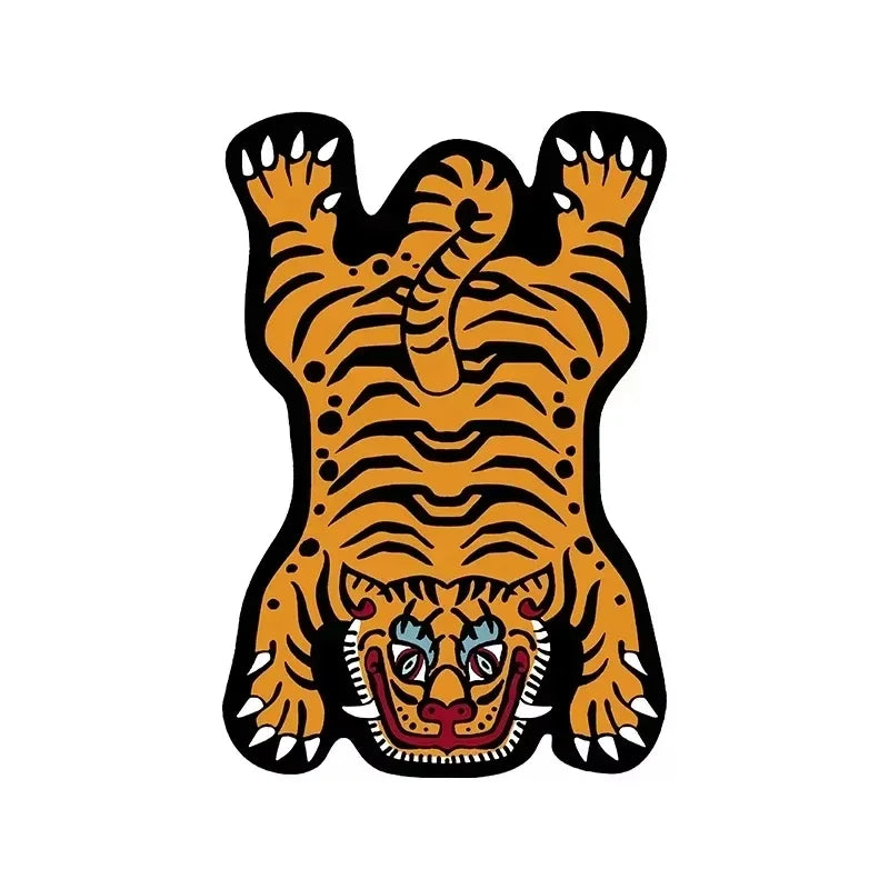 Cartoon Tiger Carpet