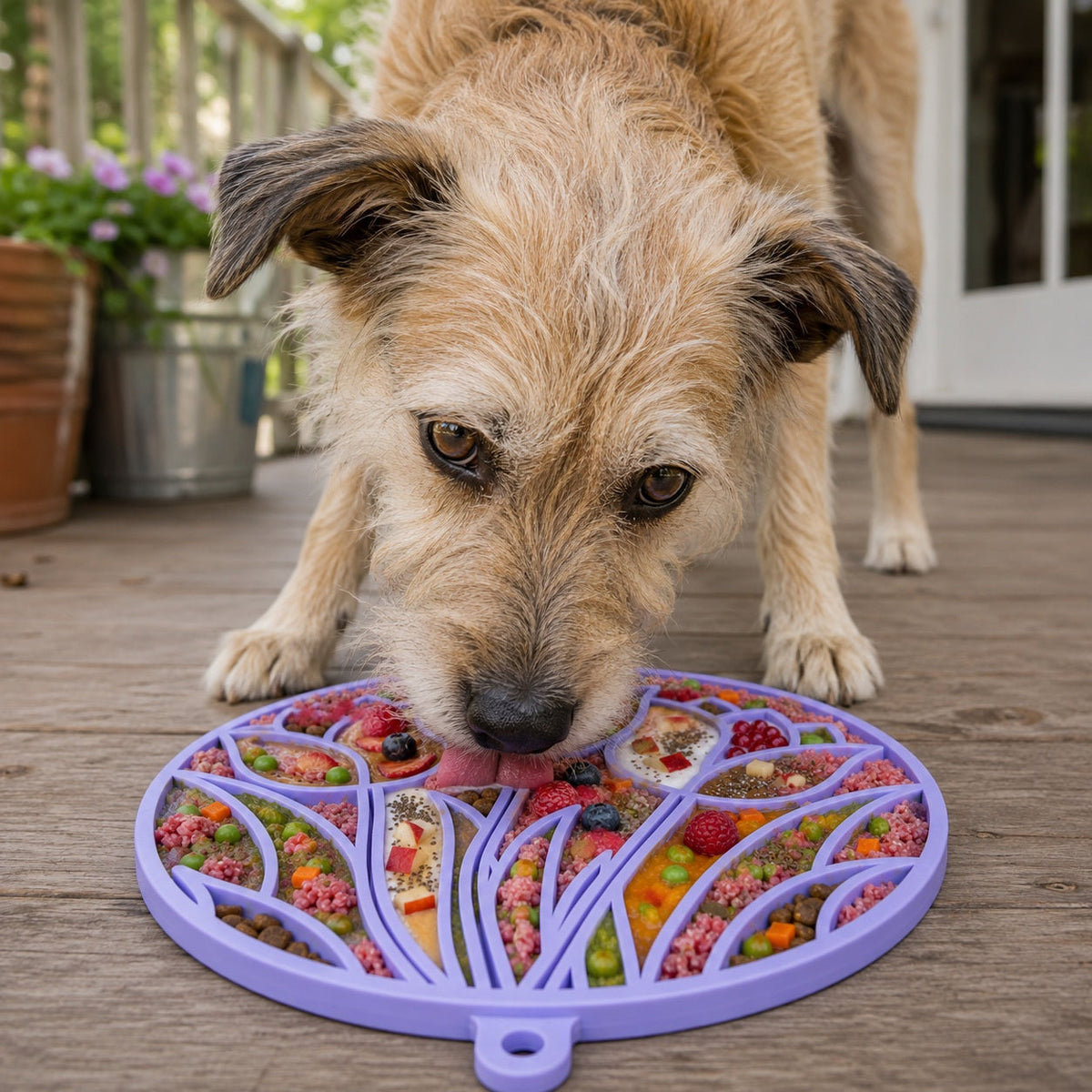 Enrichment Lick Mat For Dogs and Cats - With Suction Cups