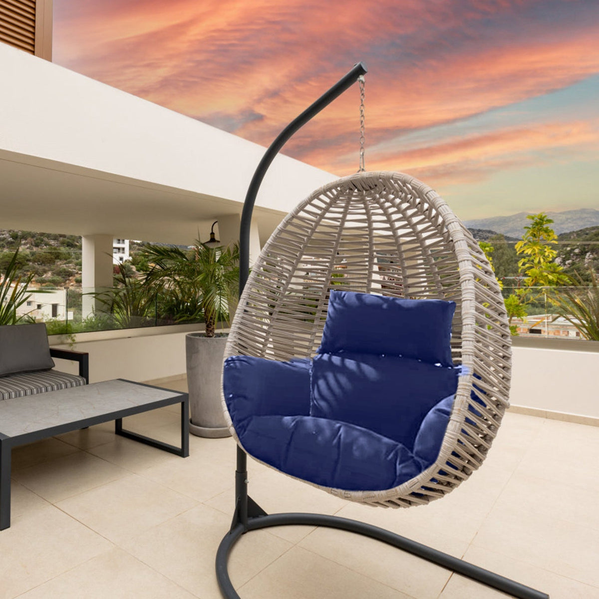 Egg Chair Cushion Hanging Basket Seat