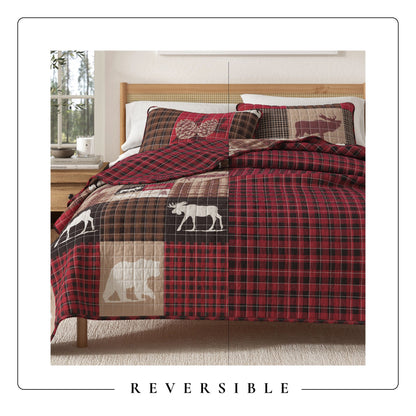 Rustic Landscape Quilt Set