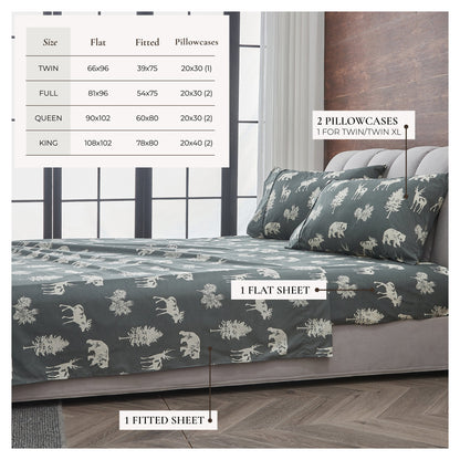 Lodge Printed Sheet Set