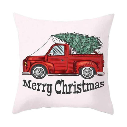 Winter Holiday Party Pillow Zipper Pillowcase