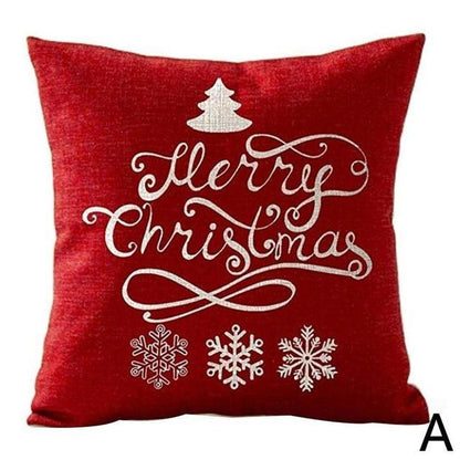 Winter Holiday Party Pillow Zipper Pillowcase