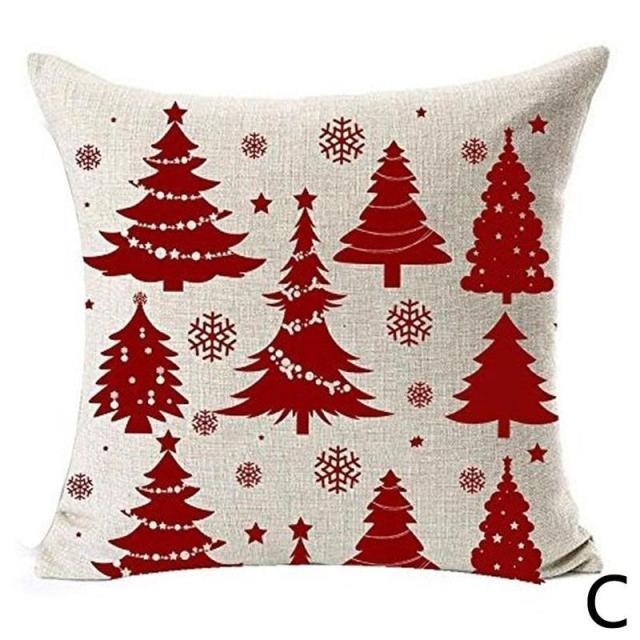 Winter Holiday Party Pillow Zipper Pillowcase