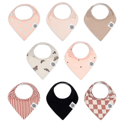 Butterfly Bandana Bib Set (8 pack)