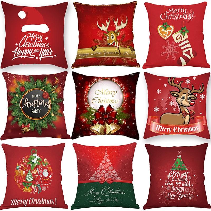 Christmas zippered pillowcases