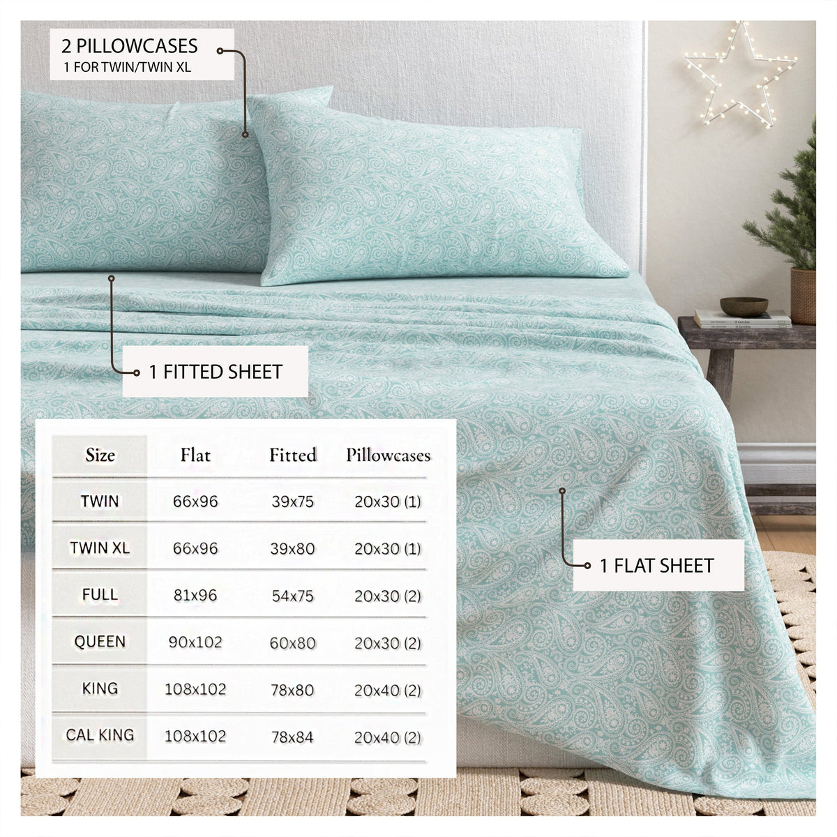 Turkish Cotton Flannel Sheet