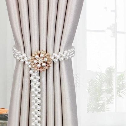 Pearl Tiebacks