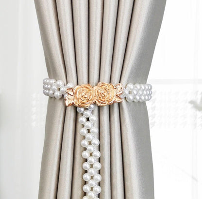 Pearl Tiebacks