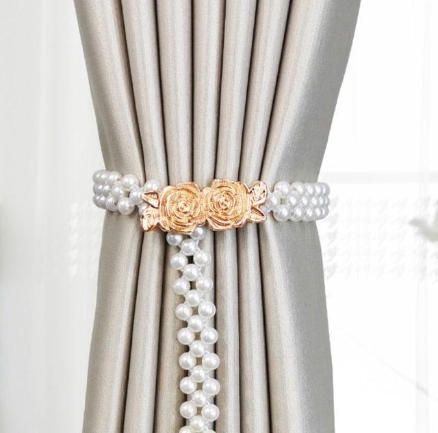 Pearl Tiebacks