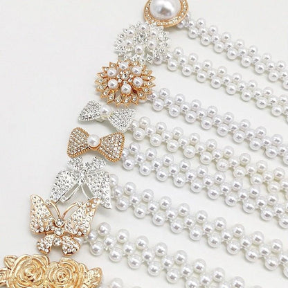 Pearl Tiebacks
