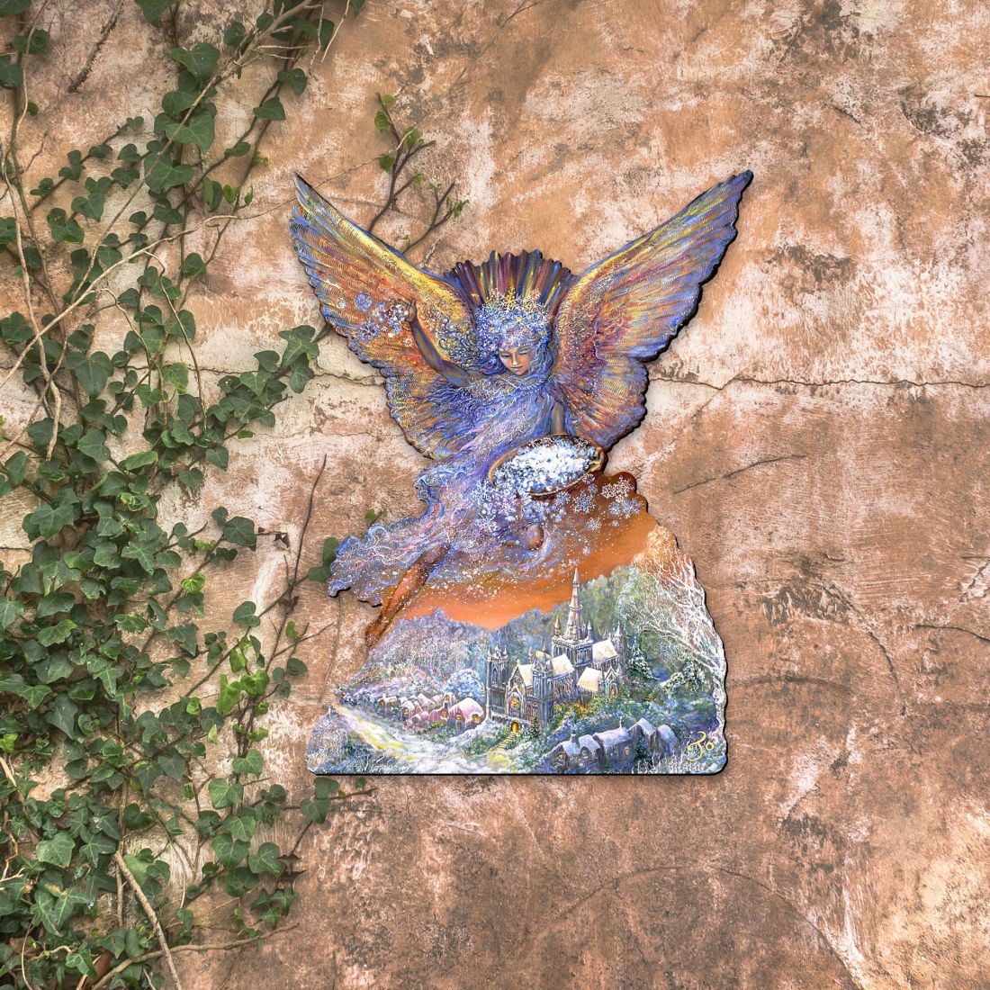 Snow Angel Holiday Door Decor