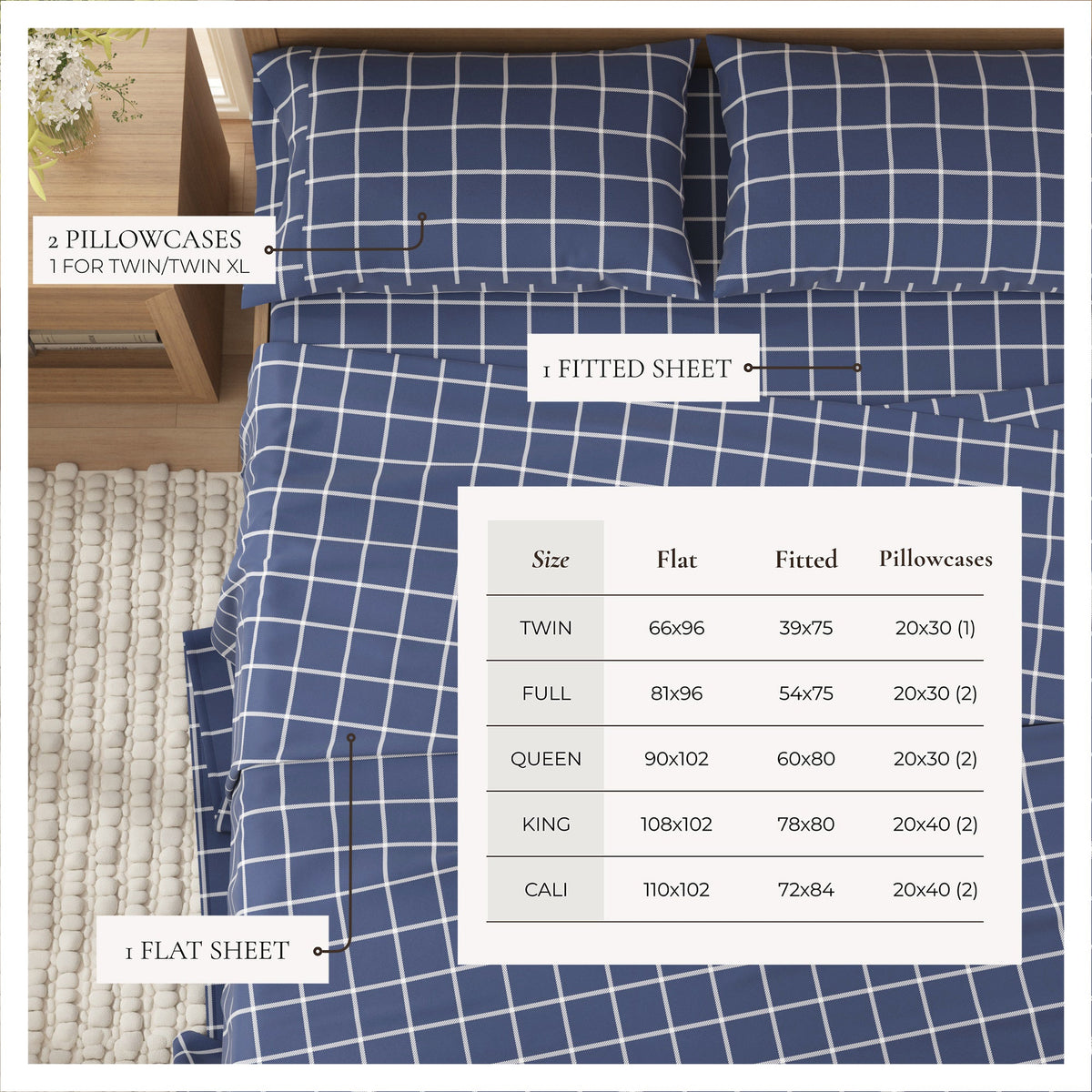 Turkish Cotton Flannel Sheet