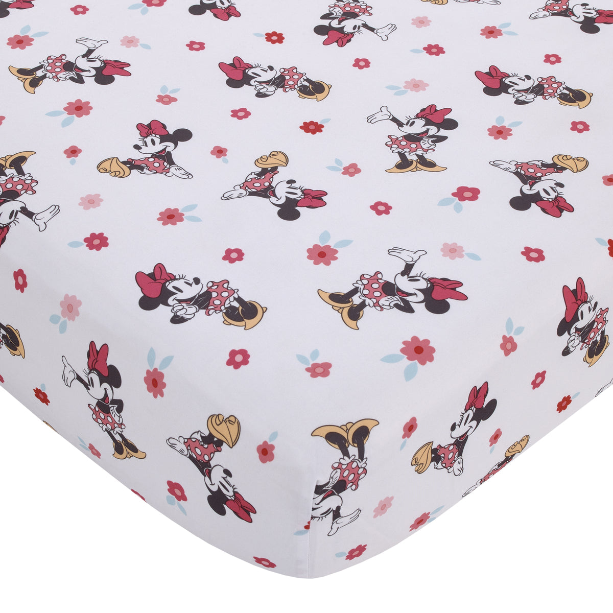 Minnie Mouse Hello Gorgeous Pink and White Floral