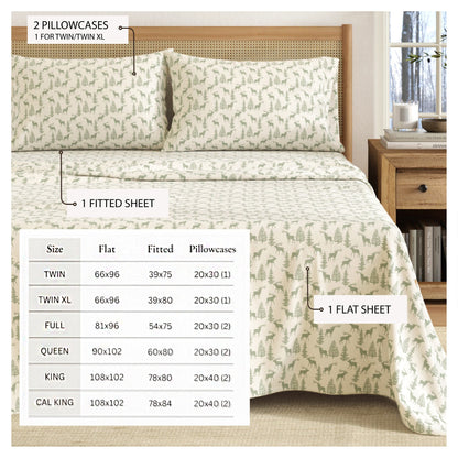Turkish Cotton Flannel Sheet