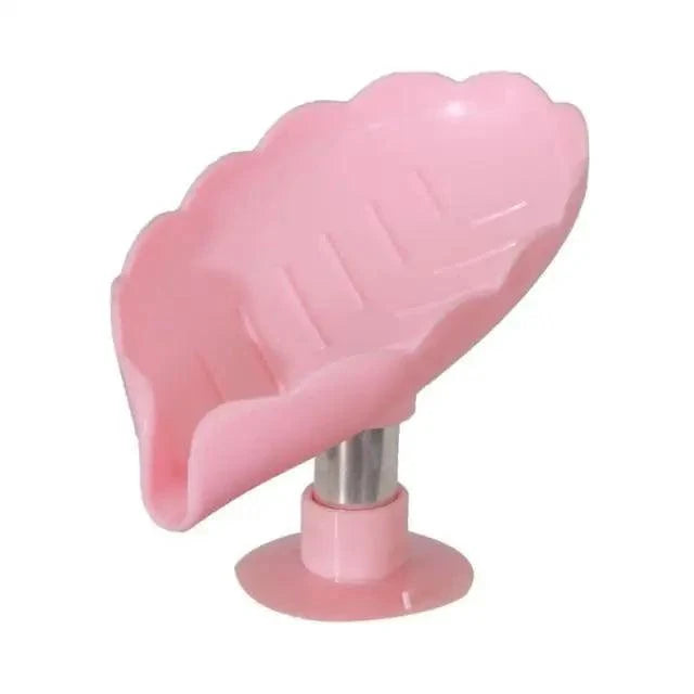 Leaf Shape Soap Box Drain Soap Holder Box
