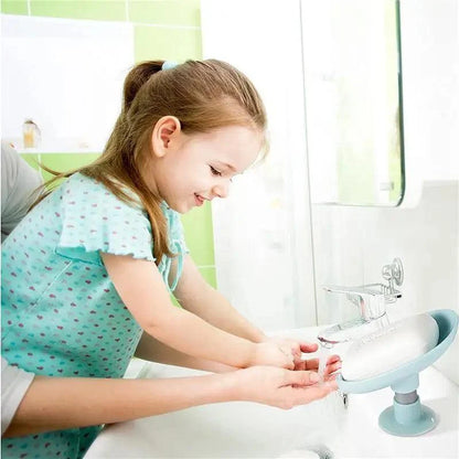 Leaf Shape Soap Box Drain Soap Holder Box