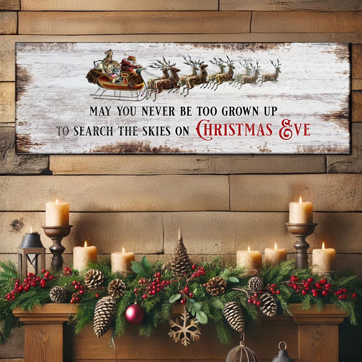 May You Never Be Too Grown Up To Search The Skies On Christmas Eve