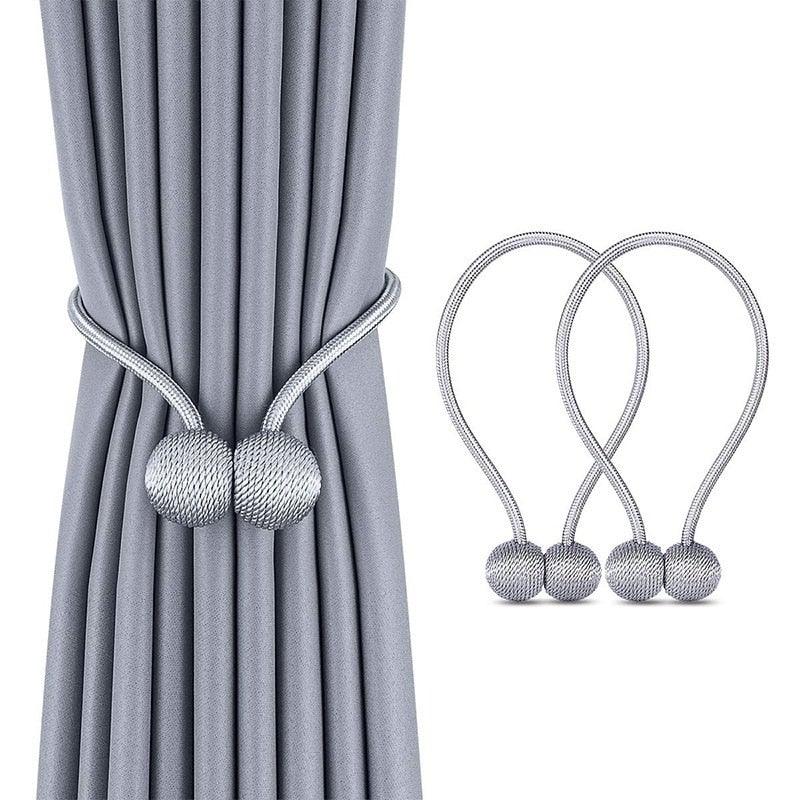 Magnetic Pearl Ball Curtain Tiebacks