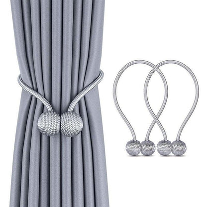 Magnetic Pearl Ball Curtain Tiebacks