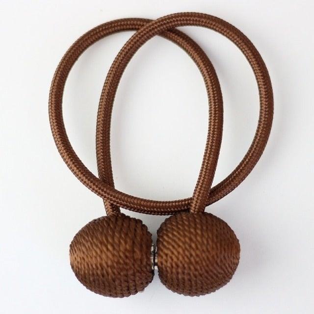 Magnetic Pearl Ball Curtain Tiebacks