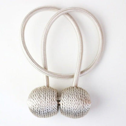 Magnetic Pearl Ball Curtain Tiebacks