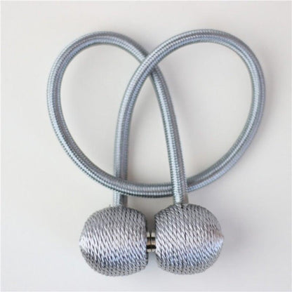 Magnetic Pearl Ball Curtain Tiebacks