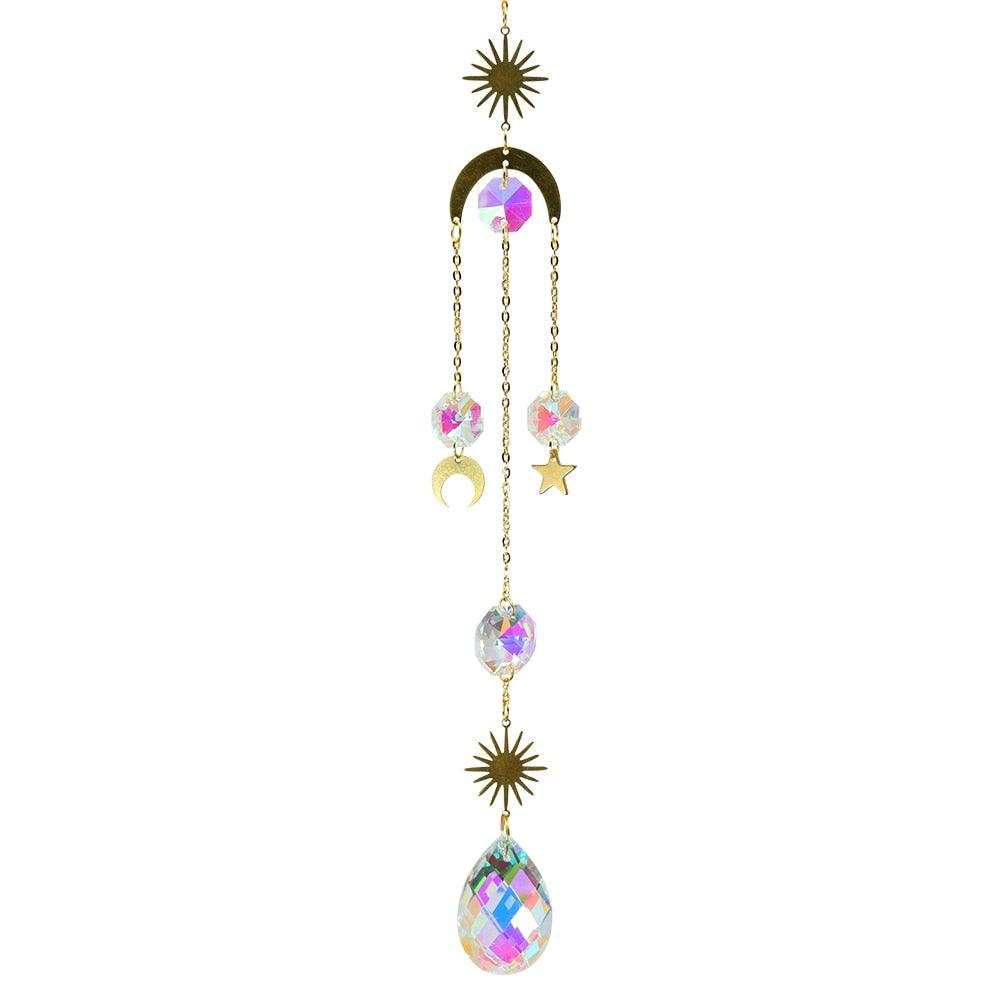 Hanging Crystal Pendant Chandelier