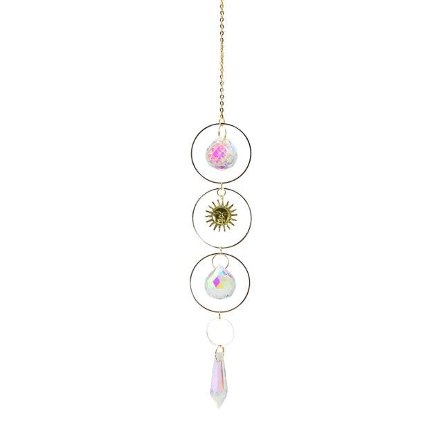 Hanging Crystal Pendant Chandelier