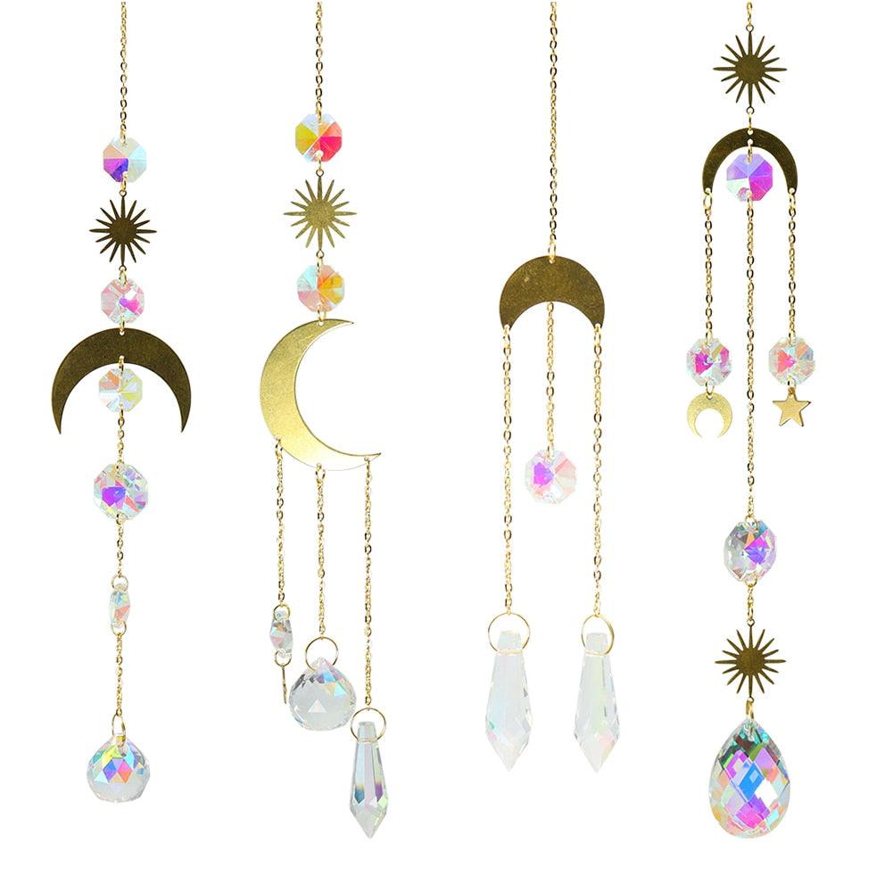 Hanging Crystal Pendant Chandelier