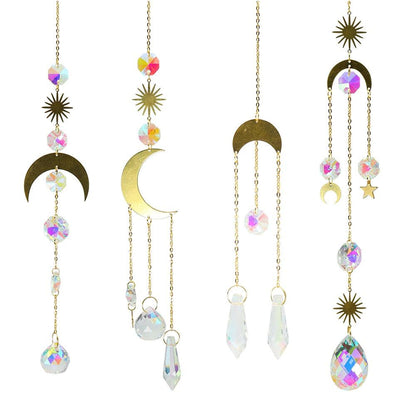Hanging Crystal Pendant Chandelier