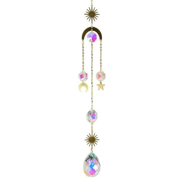 Hanging Crystal Pendant Chandelier