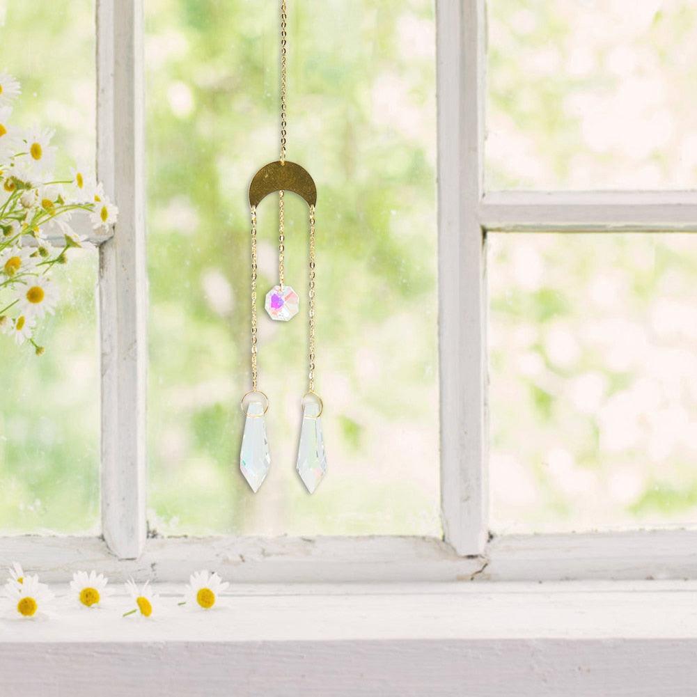 Hanging Crystal Pendant Chandelier