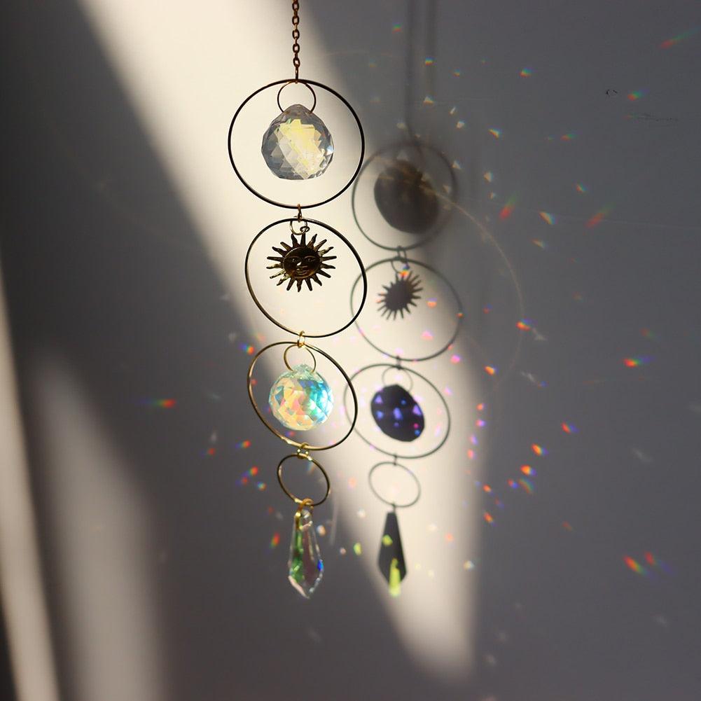 Hanging Crystal Pendant Chandelier