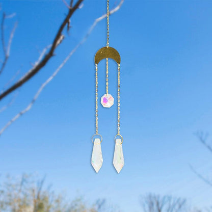 Hanging Crystal Pendant Chandelier