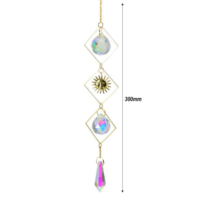 Hanging Crystal Pendant Chandelier